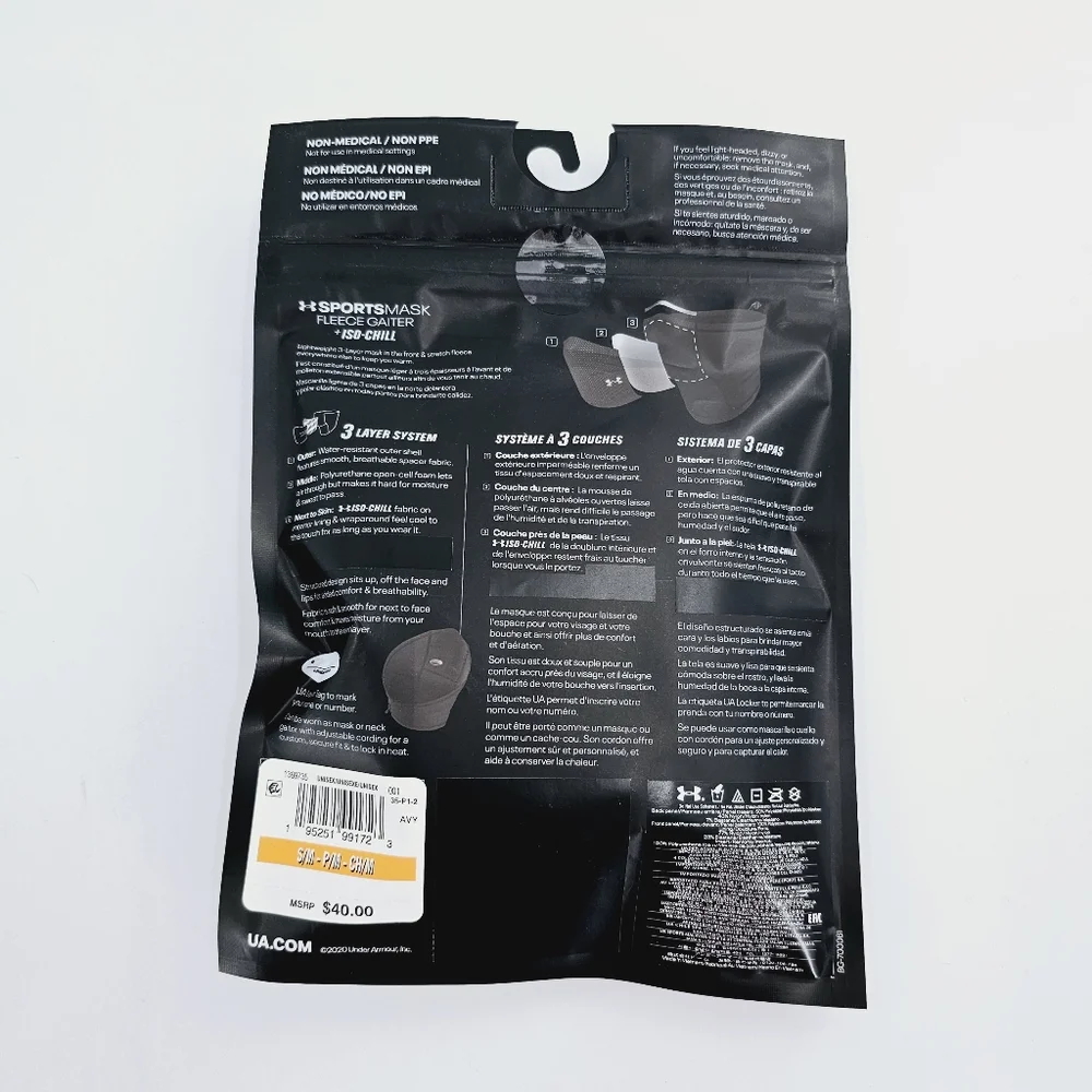 Under Armour Sports Mask Fleece Gaiter Iso Chill